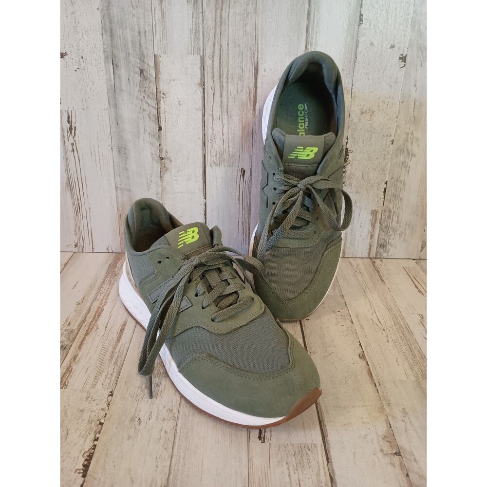 NEW BALANCE X70 Running Shoes Womens 8 Fresh Foam Green Camo WSX70NC1 1970s